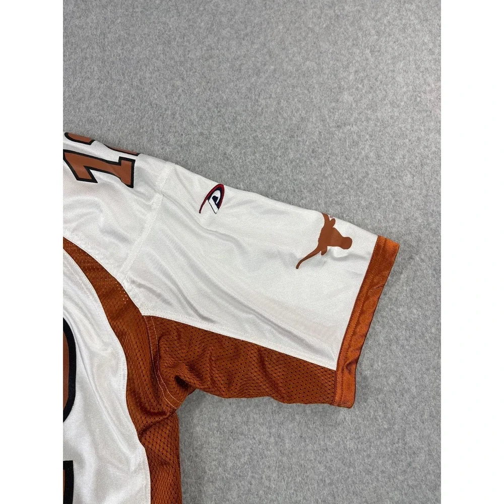 Vintage Texas Longhorns Football Jersey Mens M White Y2k 90s Pro Player
